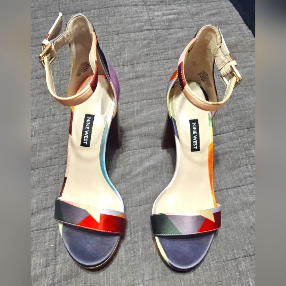 Nine West heels perfect for this season! Bold & bright!